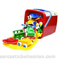Viking Vehicles & Boats Bucket Set 15 Piece Assortment of 4 Primary Color Cars Trucks and Boats B0006OHN7I